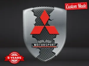 Mitsubishi Striscioni Auto Personalizzati Max Resistenti Pro